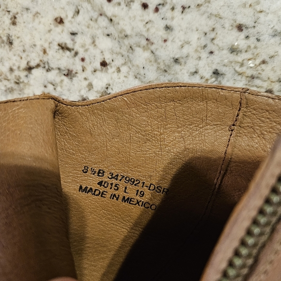 Frye Boots Nora Zip Short Boots Dusty Rose - Picture 7 of 9